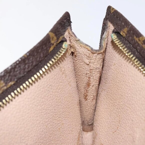 LOUIS VUITTON Monogram Bucket PM Accessory Pouch LV Auth 131680 - Picture 11 of 16